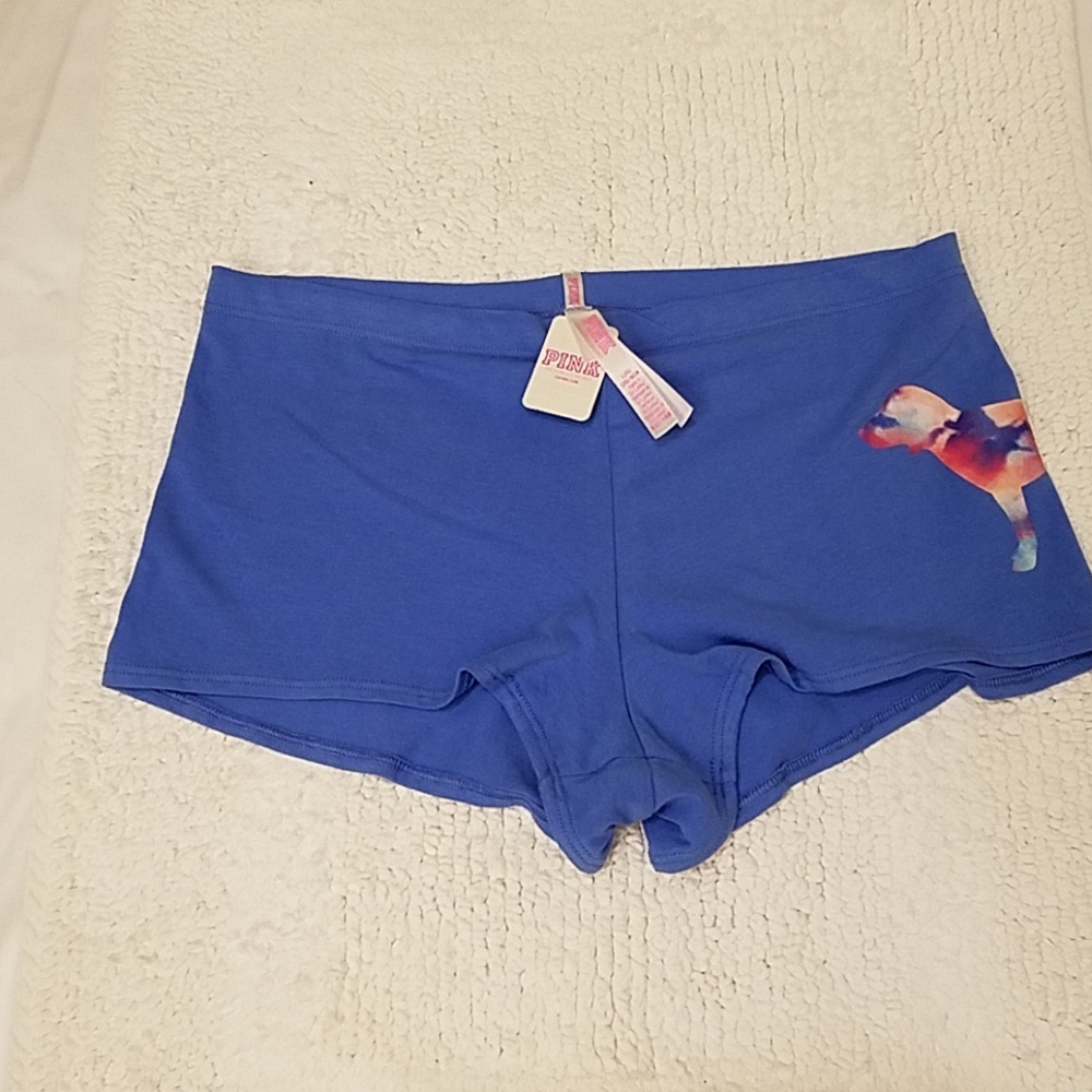 Pink Victoria Secret boy shorts